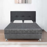 Dormitorio FORLI Acqua 2 Plazas Gris/Gris + Sofá Cama